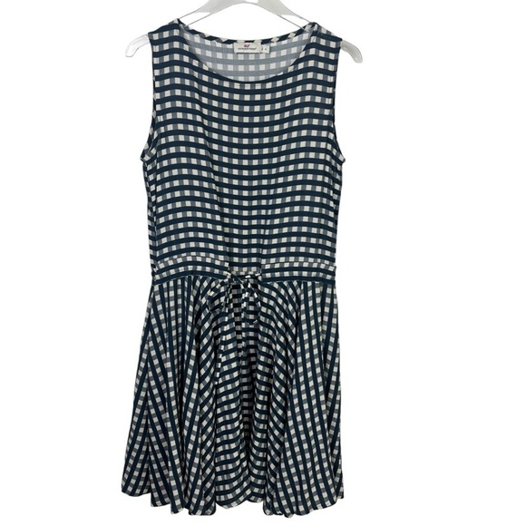 Vineyard Vines Gingham Dress Size Small - Picture 1 of 9